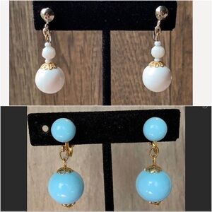 Two Pair of Vintage Earrings